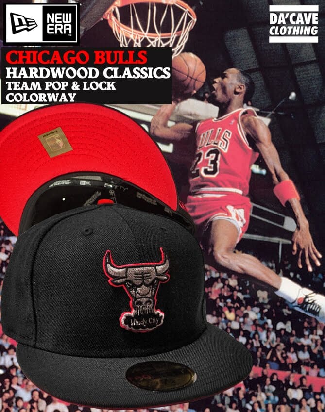Chicago Bulls Hardwood Classics 59fifty in store now Da'Cave Store